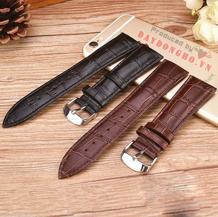 Dây da đồng hồ