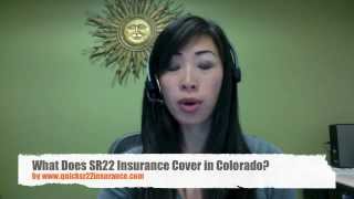 What is sr22 insurance in colorado