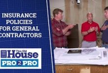 What kind of insurance does a general contractor need
