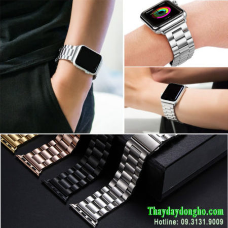 dây kim loại cho apple watch bạc tại hồ chí minh