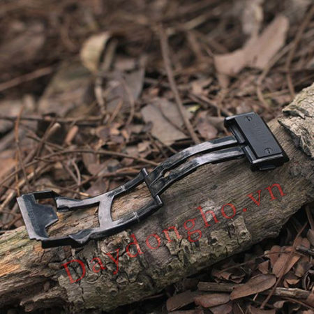 khóa dây đồng hồ hublot màu đen