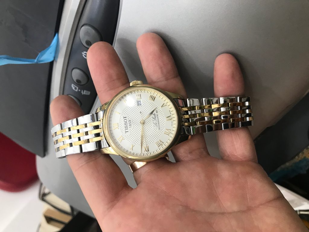 Tissot 1853 Dây Kim Loại Size 19mm Thay Dây Đồng Hồ uy tín, Chuyên Thay Dây Đồng Hồ tphcm Thay Dây Đồng Hồ uy tín, Chuyên Thay Dây Đồng Hồ tphcm