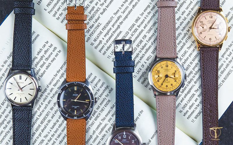 Cách khử mùi dây da đồng hồ