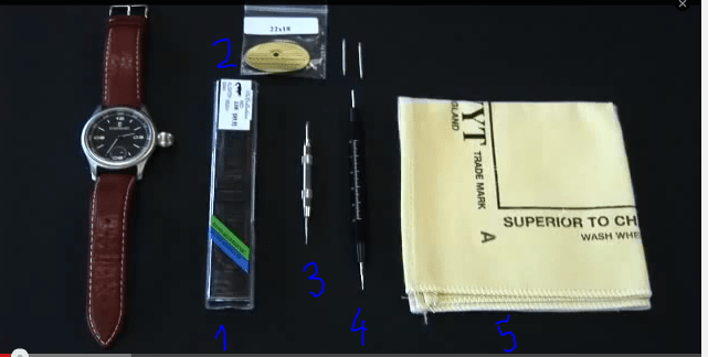 Cách thay dây da đồng hồ