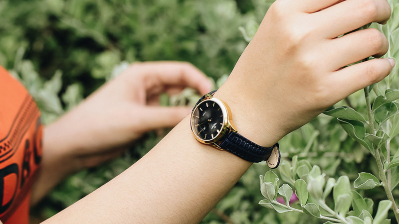 Chọn dây da đồng hồ