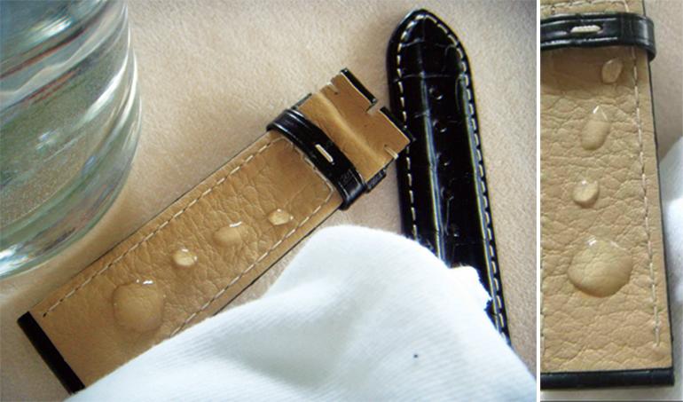 Dây da đồng hồ không thấm nước