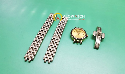 Dây đồng hồ mạ vàng 18k