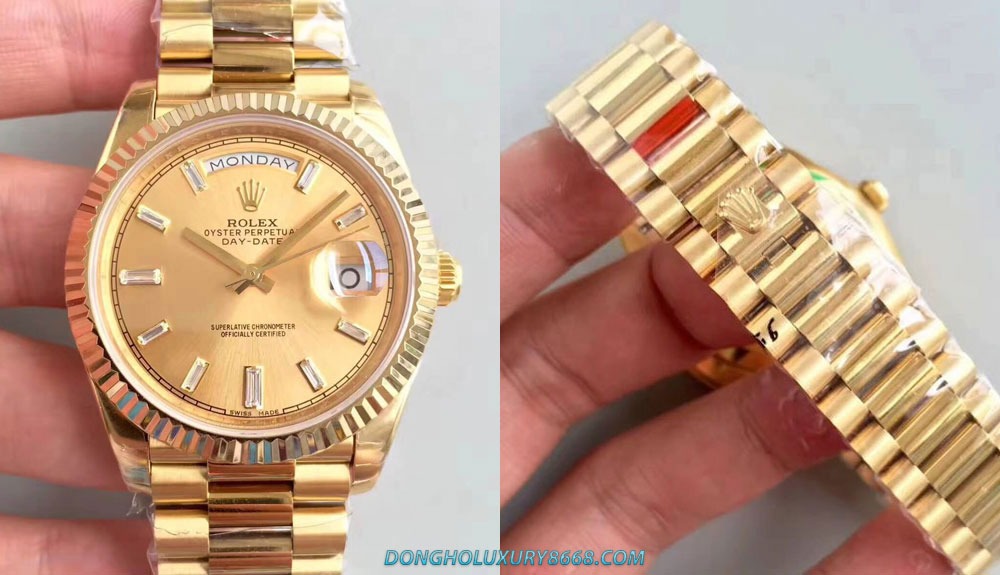 Dây đồng hồ vàng 18k