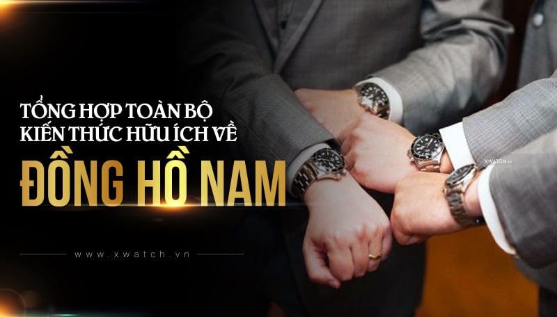 Dong ho day nhua nam