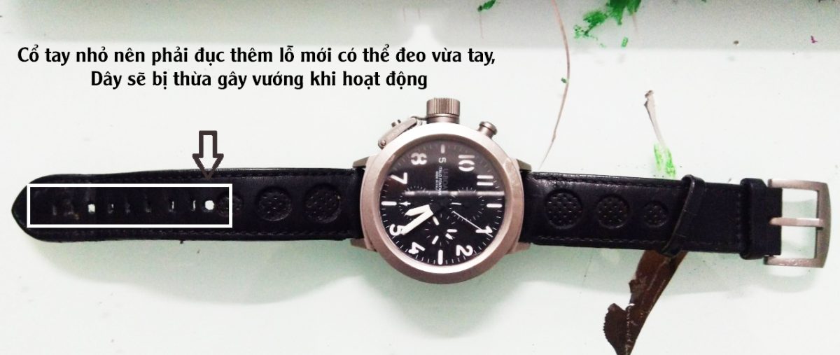 Nhaận làm dây da đồng hồ