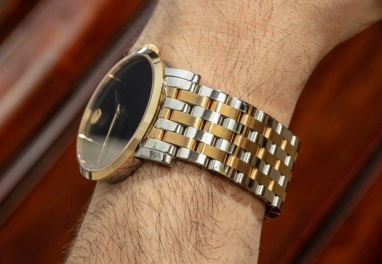 Thay dây da đồng hồ movado