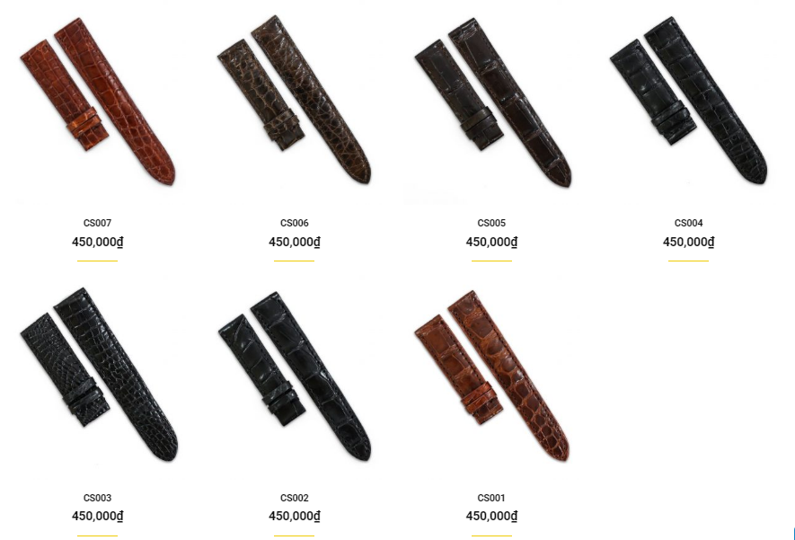 Thay dây da đồng hồ ở đâu hà nội